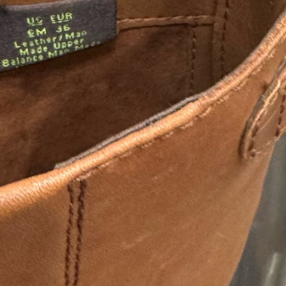 Sam Edelman Penny Brown Leather Riding Boots Size 6 - Picture 7 of 8